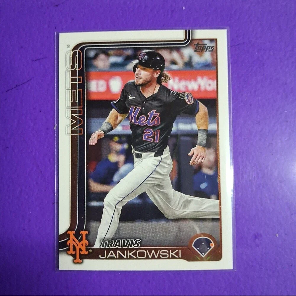 2025 Topps Update Series - Travis Jankowski #US74 Rainbow Foil
